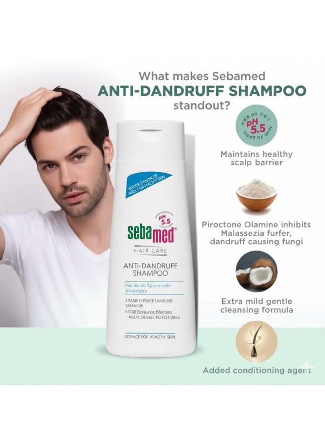 Sebamed Hair Care Anti Dandruff Shampoo 200ml - Image 3
